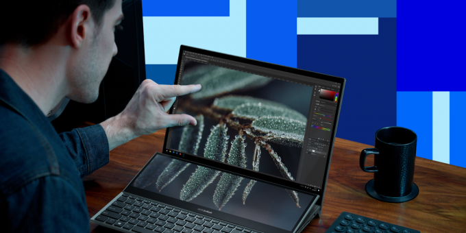 Laptop ASUS ZenBook Pro Duo 15 OLED: Warna Akurat