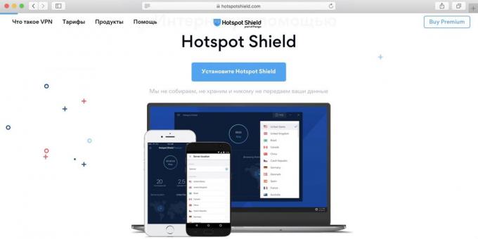Terbaik Free VPN untuk PC, android dan iPhone - Hotspot Shield