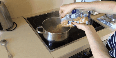 Cara memasak tanduk dalam panci