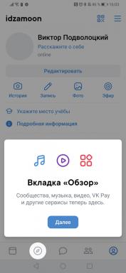 "VKontakte" telah mengubah desain aplikasi mobile