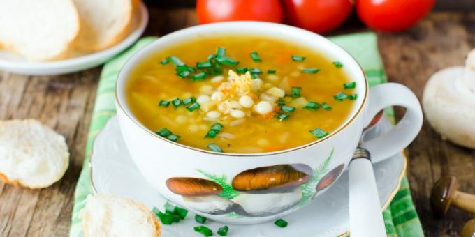 Sup Kacang dan Kubis: Resep Sederhana