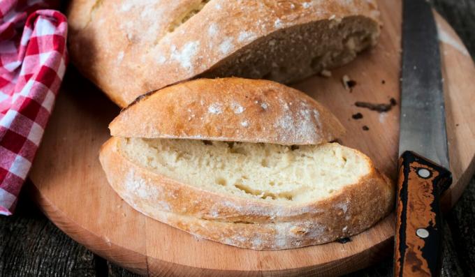 Roti gandum di oven