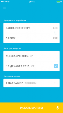 Tiket pesawat murah Finder Aviasales untuk iOS telah menerima upgrade besar