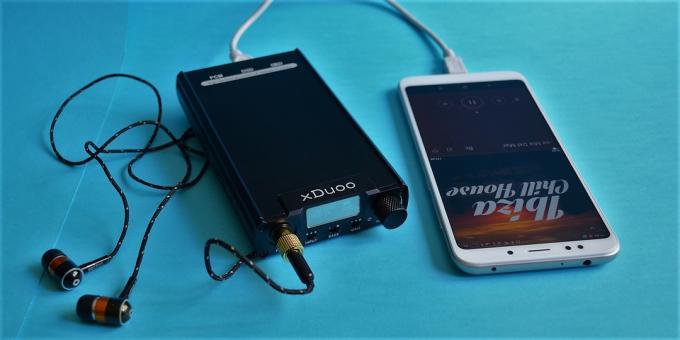 xDuoo XD-05: terhubung ke ponsel cerdas Anda
