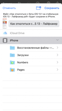 Cara membuat PDF-File dari screenshot di iOS 13