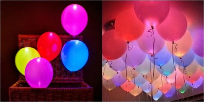 Produk untuk pesta: Glowing Balon
