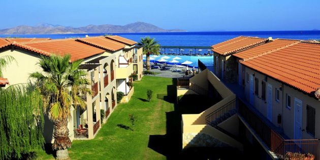 Hotel untuk keluarga dengan anak-anak: Labranda Kelautan Aquapark 4 * tentang. Kos, Yunani