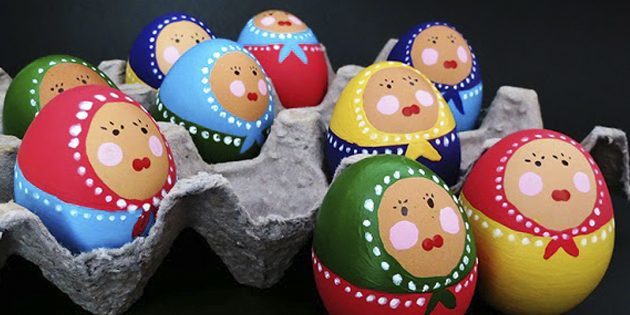 telur dekorasi Paskah