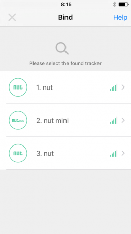 jaringan beacon: Nut