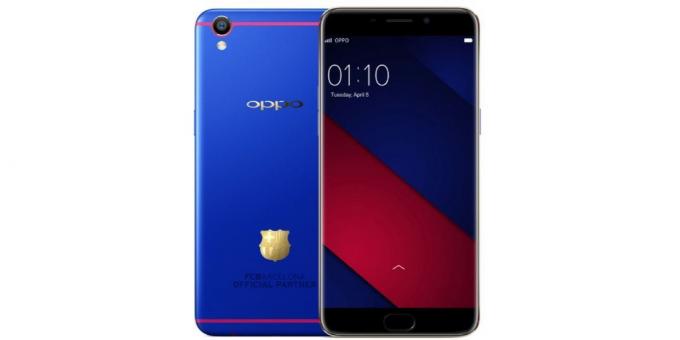 Smartphone OPPO: Pada 2017 OPPO OPPO telah merilis model bermerek R11 untuk klub "Barcelona" penggemar