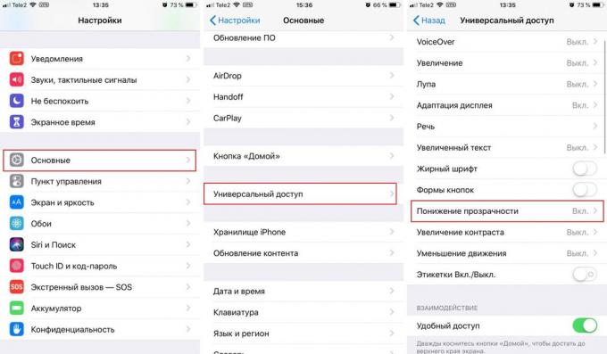 Cara membuat folder transparan dan dermaga bar di iOS 12